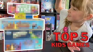 Top 5 Board Games for Playing with Kids