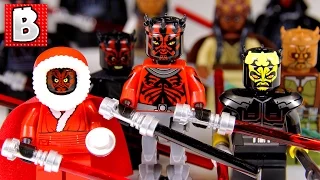 Every Lego Darth Maul Minifgure Ever!!! + All Zabrak Minifigs too! | Collection Review