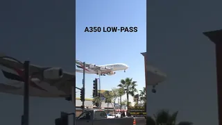 Emirates Airbus A380 Low-Pass |