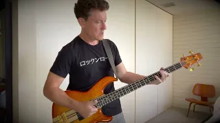Simple Minds’ New Gold Dream entire album bass cover in one take (Kristian Dunn)