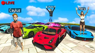 Stealing RARE Supercars In GTA 5 RP.. (LIVE)