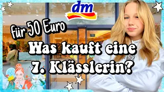 WAS KAUFT EINE 7. KLÄSSLERIN BEI dm | EURE dm MUST HAVES 🌸 TEURER SHOPPING HAUL | HEY ISI