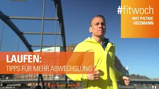 Joggen – Tipps für mehr Abwechslung | #fitwoch mit Patric Heizmann | DAK-Gesundheit