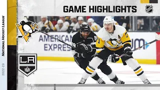 Penguins @ Kings 2/11 | NHL Highlights 2023