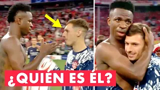 🔥 Es realmente ESPECIAL: este es con quien Vinicius Jr cambió de camiseta tras la ida vs Bayern