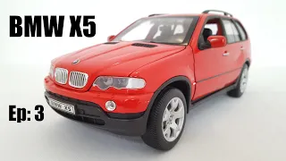 Unboxing of BMW X5 | 1:18 Diecast Model by Welly