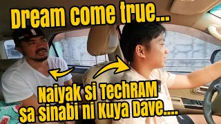 Kuya Dave: Dream Come True Na Ipag Drive Ko Po Kayo | TechRAM Naiyak