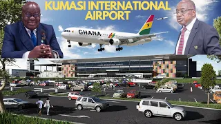 Kumasi International Airport Project to be Commissioned & Airport City Kumasi development has begun.