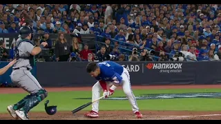 Whit Merrifield GETS HIT IN THE HEAD BY WILD PITCH | Seattle Mariners @ Toronto Blue Jays GAME 2