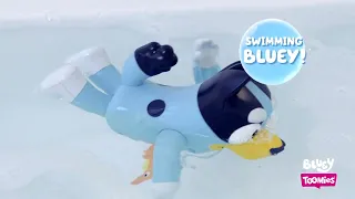 Swimming Bluey from Toomies 6s TV Ad