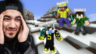 Minecraft Speedrunner VS 2 Hunters Manhunt