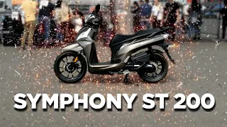 Новый скутер SYM Symphony ST 200 | Новинка 2023 в России!