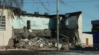 В Мичуринске обрушилась стена больницы при проведении ремонтных работ