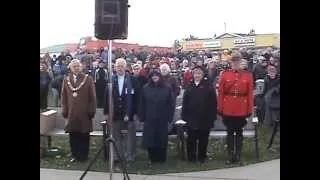 Remembrance Day Service Port Hawkesbury NS November 2012 Part 1