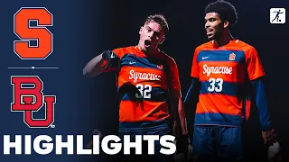 Syracuse vs Boston University |NCAA College Cup Soccer Championship | Highlights - November 16, 2023