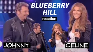 Reaction - Johnny Hallyday and Céline Dion- Blueberry Hill 2007 | Angie & Rollen Green