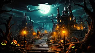 Halloween Cozy Autumn Ambience 🍂With Best Halloween Music, Scary Sounds 🎃 Spooky Halloween Music