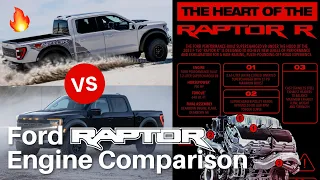 Ford F-150 Raptor VS Raptor R: Engine Comparison, Horsepower, Torque, & More!