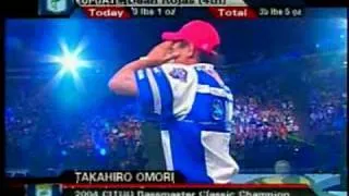 Takahiro Omori Wins the 2004 Classic