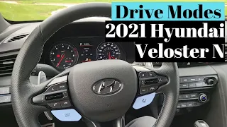 Drive Modes of the 2021 Hyundai Veloster N | N Grin Control System