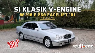 SI KLASIK V ENGINE PERFECT CONDITION - MERCEDES BENZ W 210 E 260 // SOLD OUT (REALDEAL)