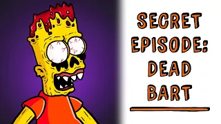 "7G06 Dead Bart" The secret episode of The Simpsons 💀 Horror Stories Draw My Life