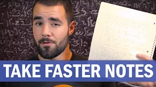 How to Take Faster Notes - College Info Geek