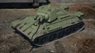 26 kills on russian T-34, 3d - Realistic Battles - War Thunder Gameplay [1440p 60FPS]