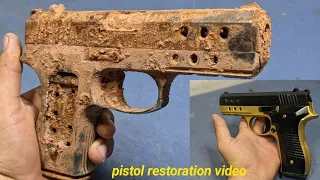 9mm shape  pistol restoration turkish pistol restoration