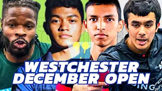 Westchester Table Tennis Center December Open Highlights! FT Adi Sareen World Ranked 41!