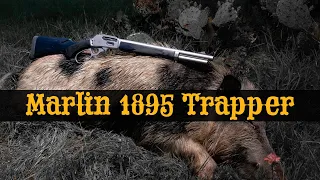 First Feral Hog kill with the Marlin 1895 Trapper in 45-70 GOVT | Lever Action Hog Hunting in Texas