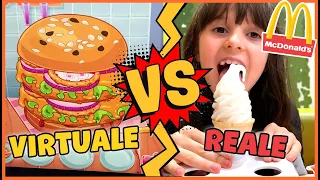 Mc Donalds Virtuale Vs reale