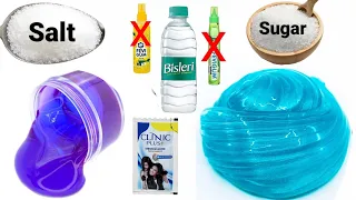 No Borax No Glue Only Sugar & Salt Slime/DIY FLUFFY SLIME/Homemade slime/How tomakeSlimewithoutborax