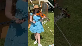 She Loves You - The Beatles - Violin cover Holly May 🎻 #shorts