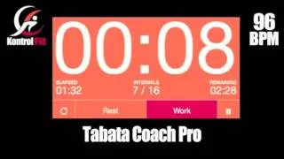 Tabata Coach Pro Hip Hop 96 bpm Tabata Workout with Vocal Coach & Timer