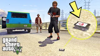 إذا رأيت هذا الهاتف لا تحمله من الأرض | GTA 5 The Secret Phone