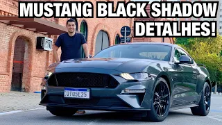 FORD MUSTANG BLACK SHADOW EM DETALHES! - Falando de Carros