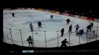 Christian Dvorak OHL CHAMPIONSHIP GOAL