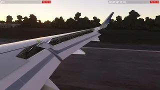 Landing to Kumasi Airport (Ghana) - Flight Africa World Airlines AW120 - Airbus A320 Neo - MSFS 2020