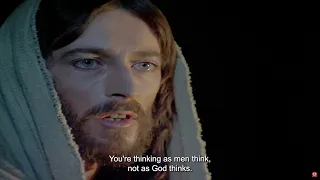 “Get behind Me, Satan!" Jesus Speaks With Peter | Jesus Of Nazareth Scene 4K