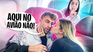 MINHA CRUSH ME BEIJOU NO AVIÃO E NINGUÉM VAI ACREDITAR!! ( VIAGEM ORLANDO )