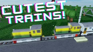 Cutest Little Trains In Roblox! All Aboard for Model Trainz!