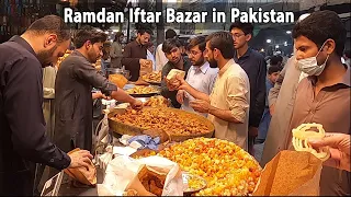 Ramdan Iftar Bazar in Pakistan | Peshawar Ramadan Iftar in Saddar Food Street | Pakistan Street Food