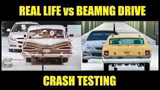 REAL LIFE VS BEAMNG DRIVE #1 - Damage & Physics Comparison