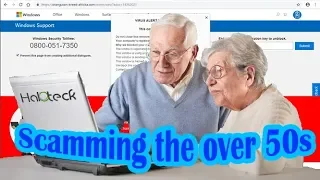 Scamming the over 50s