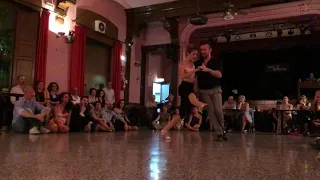 Braulio Martos & Camila Ameglio - Tango Negro, Juan Caceres. Milonga Belezza , Milano Italia.