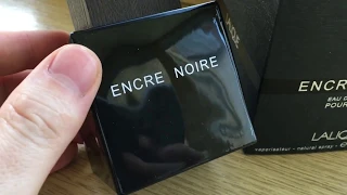 Lalique - Encre noire pour homme. Обзор.