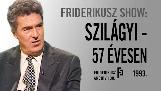 FRIDERIKUSZ SHOW: SZILÁGYI JÁNOS, RIPORTER, 1993. / Friderikusz Archív 130.