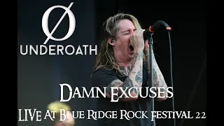#Underoath- Damn Excuses LIVE at Blue Ridge Rock Festival 2022