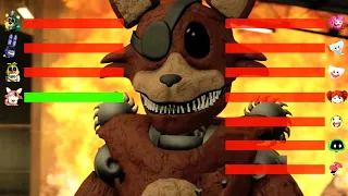 [SFM FNaF] Slasher VS Poppy Playtime WITH Healthbars